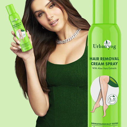Urban Yog Hair Removal Cream Spray Aloe Vera