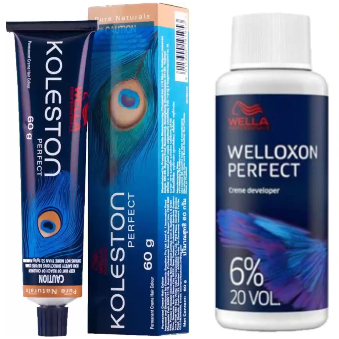 Wella Hair Color with Developer