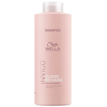 Wella Invigo Blonde Recharge Shampoo 1L