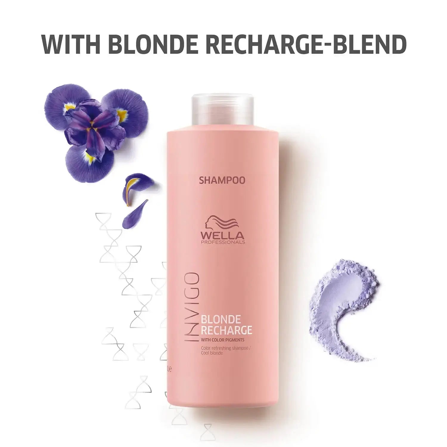 Wella Invigo Blonde Recharge Shampoo 1L