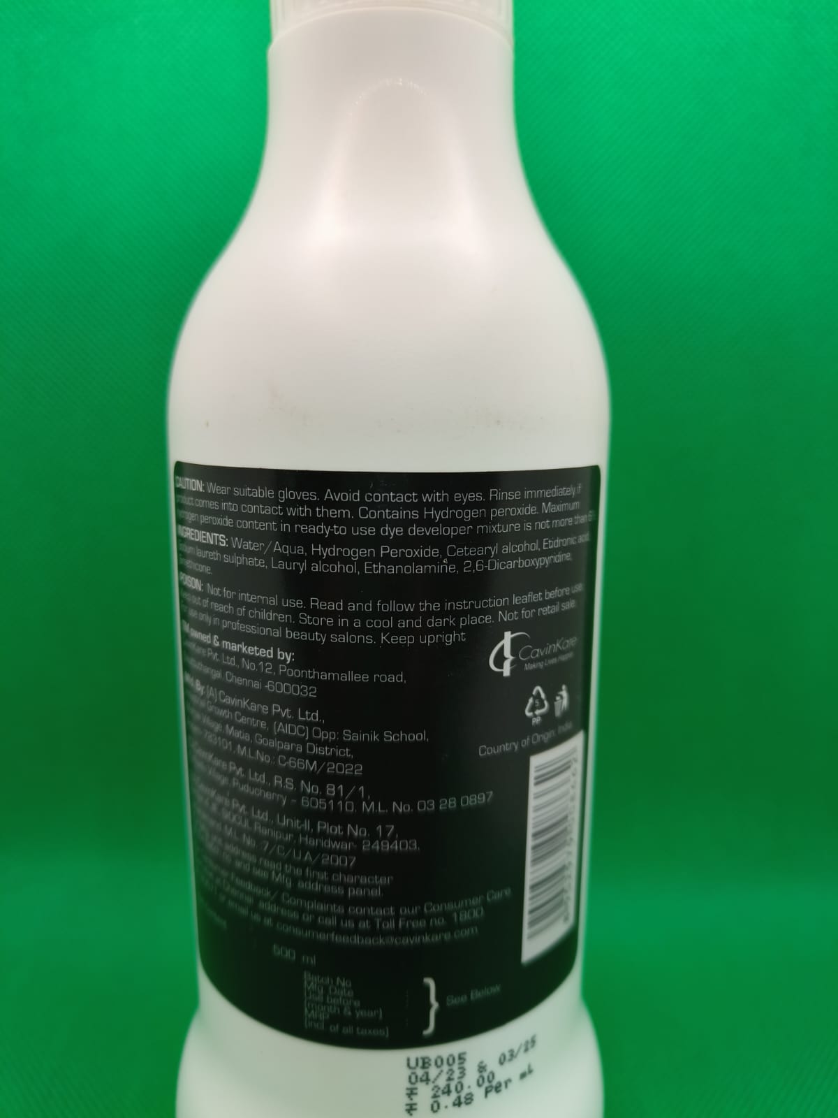 Indica Inspire 20 Volume 6% Cream Developer