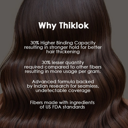 Hair Building Fibers by Thiklok