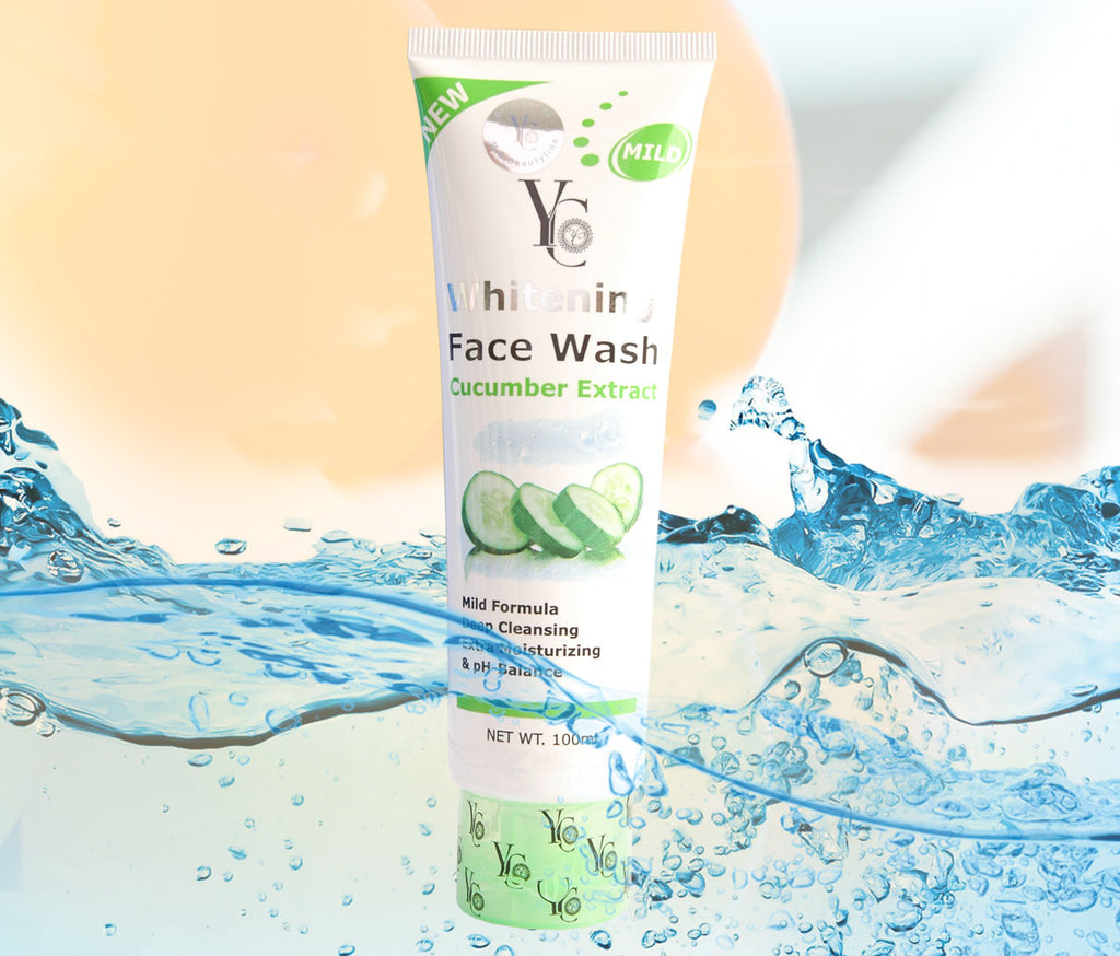 YC CUCUMBER WHITENING FACE WASH-100ML