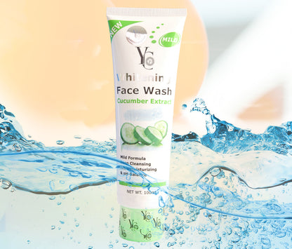 YC CUCUMBER WHITENING FACE WASH-100ML