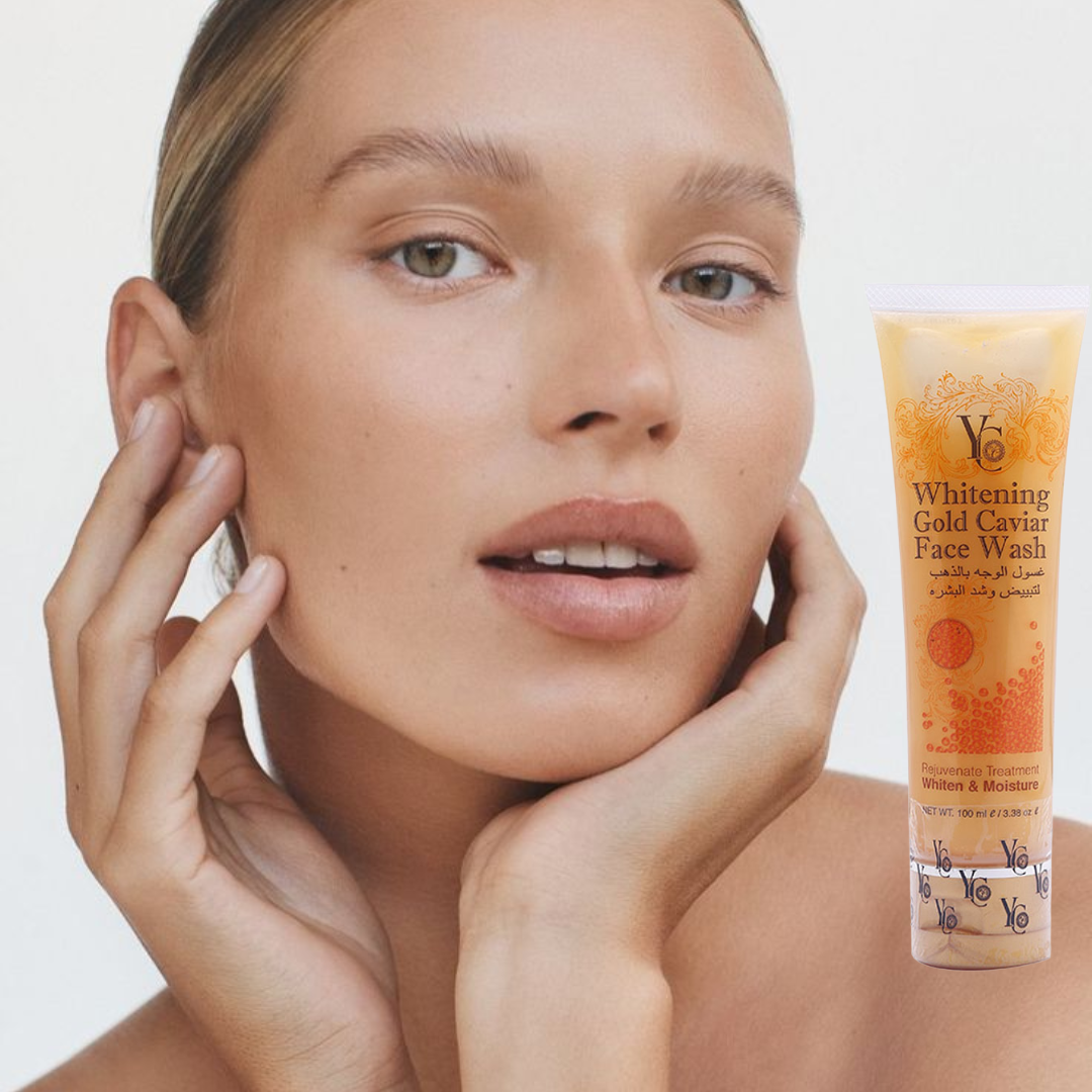 YC GOLD CAVIAR WHITENING FACE WASH-100ML