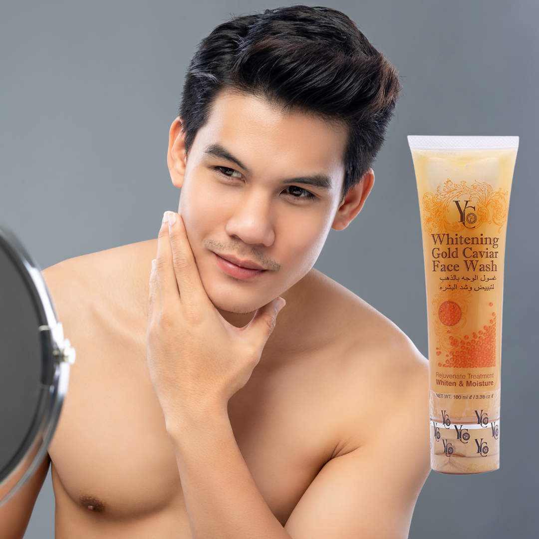 YC GOLD CAVIAR WHITENING FACE WASH-100ML