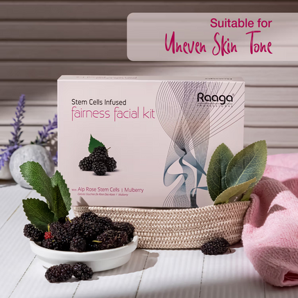 Raaga Stem Cell Infused fairness facial kit
