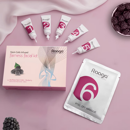 Raaga Stem Cell Infused fairness facial kit