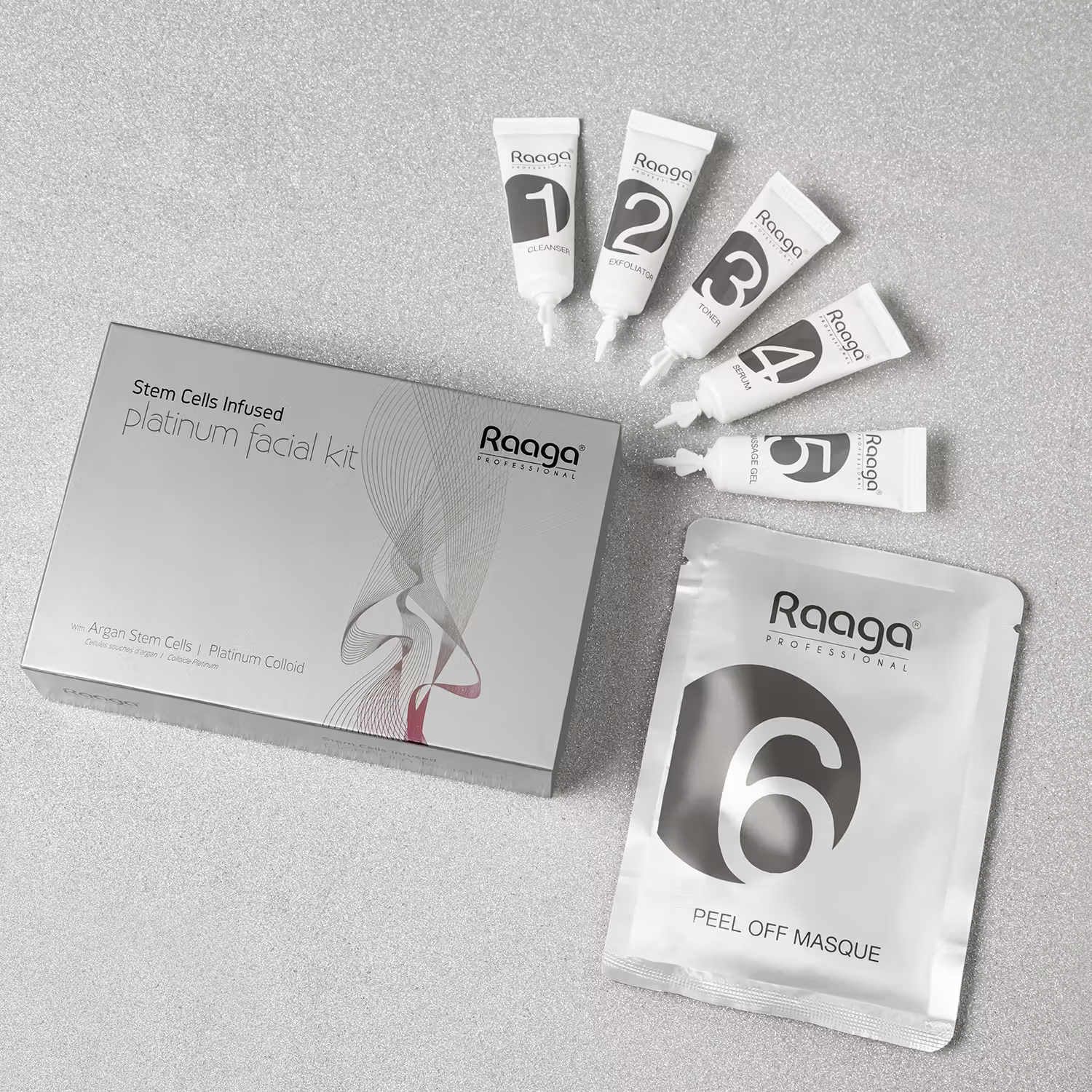 Raaga Stem Cell Infused platinum facial kit