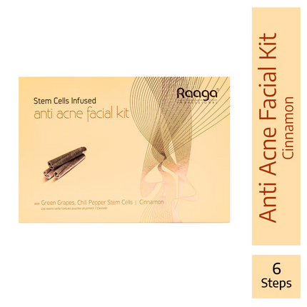 Raaga Stem Cell Infused anti-acne facial kit