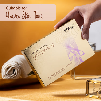 Raaga Stem Cell Infused gold facial kit