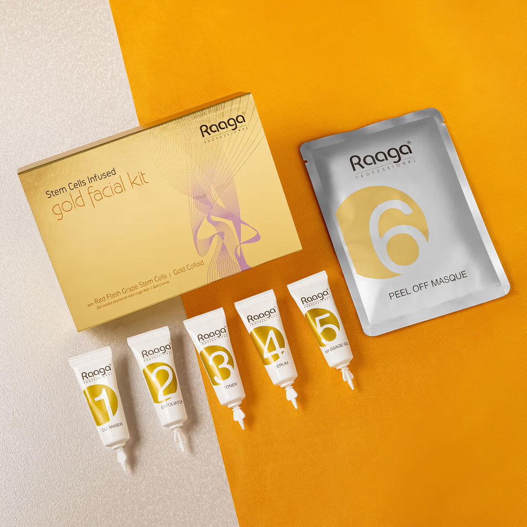 Raaga Stem Cell Infused gold facial kit
