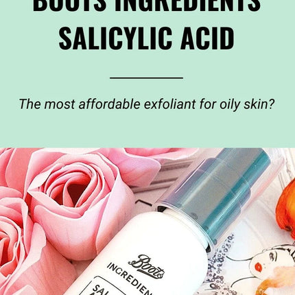 Boots Ingredients Salicylic Acid Serum 30 ml