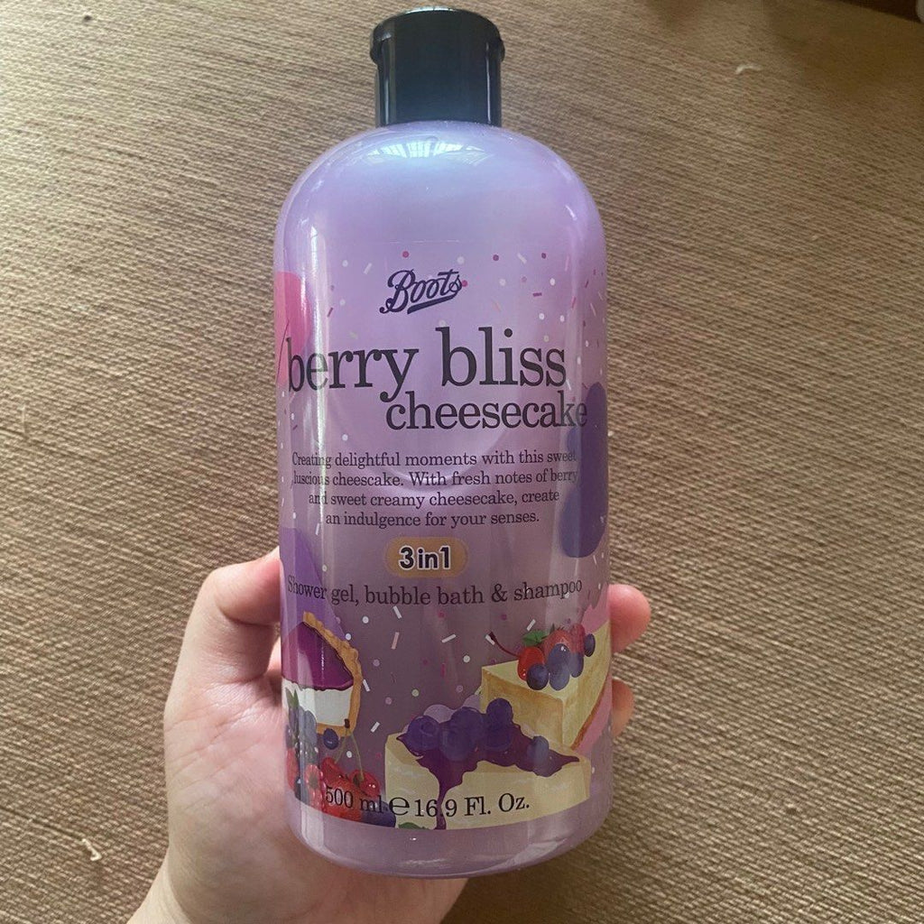 Boots Berry Bliss Cheese Cake 3 In 1 Shampoo 500 ML