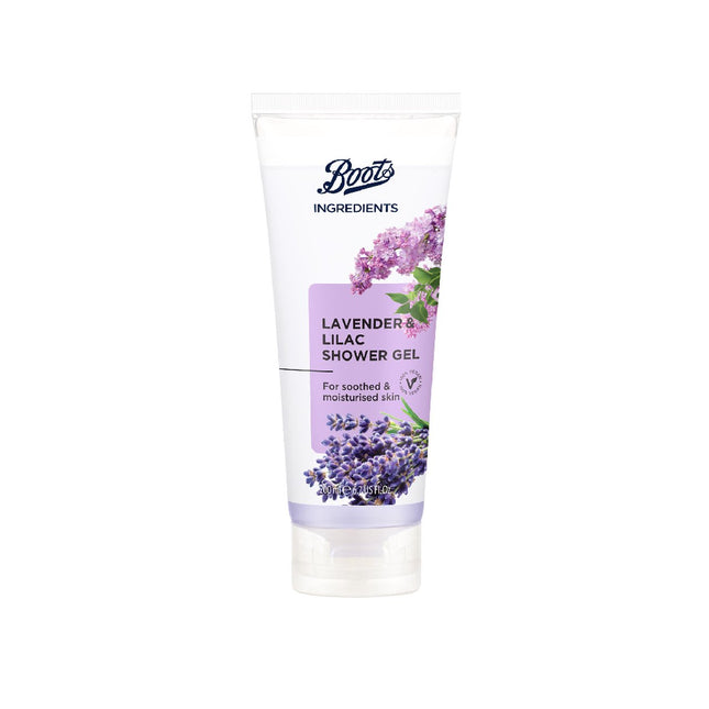 Boots Ingredients Lavender Lilac Shower Gel