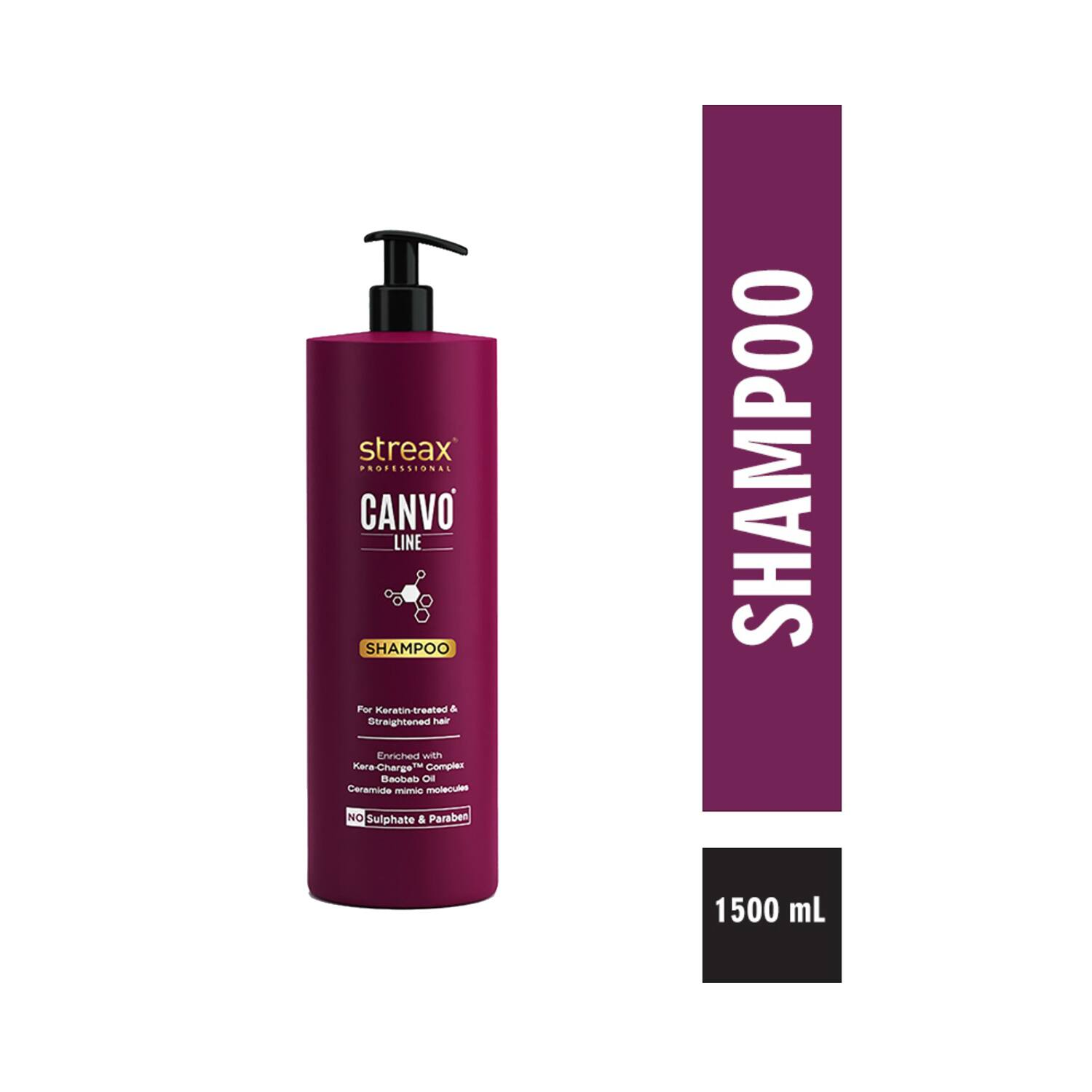 Streax Professional Canvoline Shampoo 1.5L