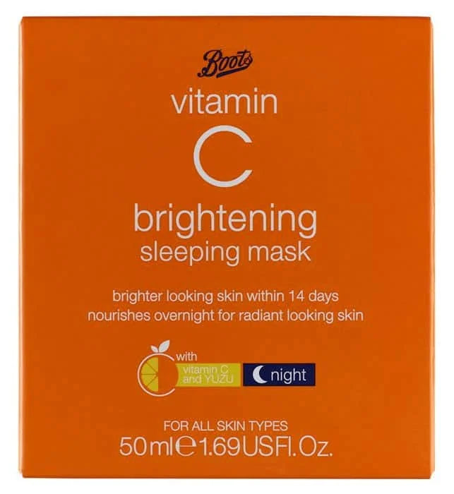 Boots Vitamin C brightening Sleeping Mask 50ml