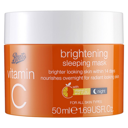 Boots Vitamin C brightening Sleeping Mask 50ml