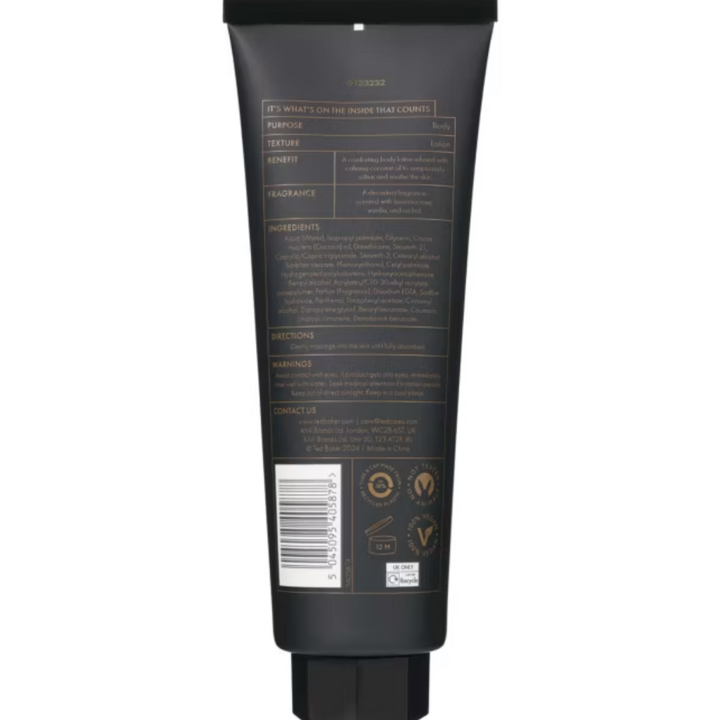 Ted Baker Coconut Oil Moisturising Body Lotion