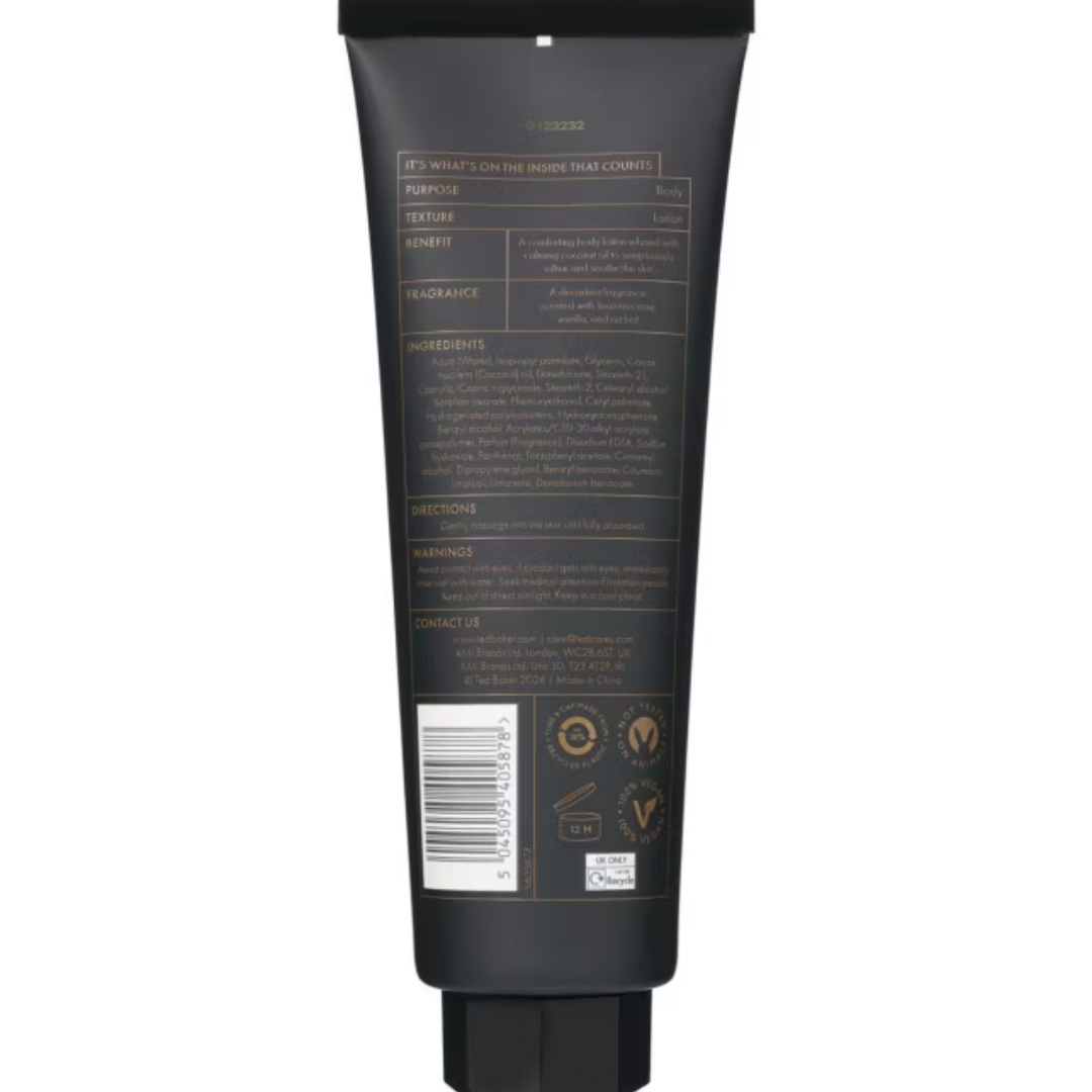 Ted Baker Coconut Oil Moisturising Body Lotion