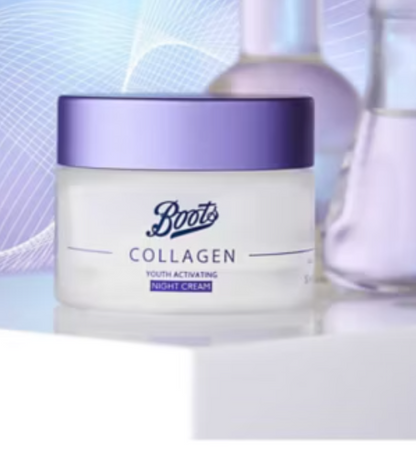 Boots Collagenese Youth activating Night Cream