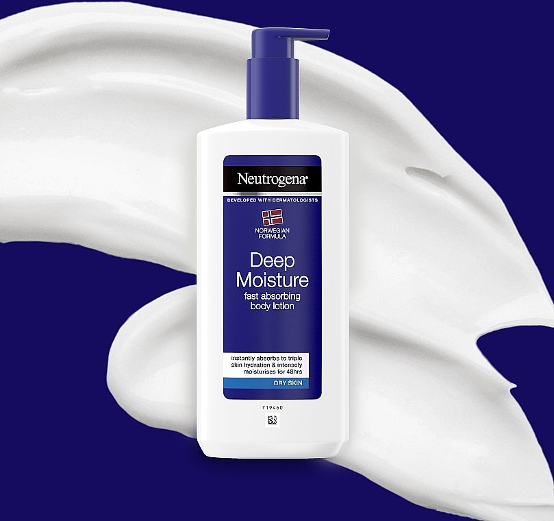 Neutrogena® Deep Moisture Fast absorbing Body Lotion