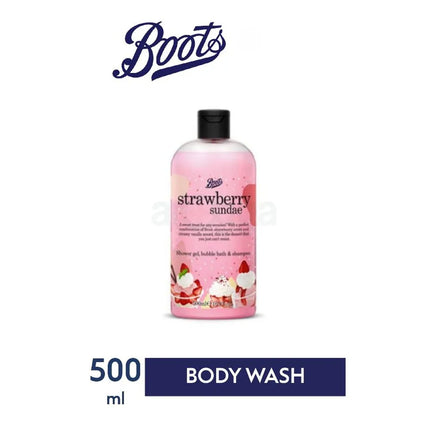 Boots Strawberry Sundae Shower Gel