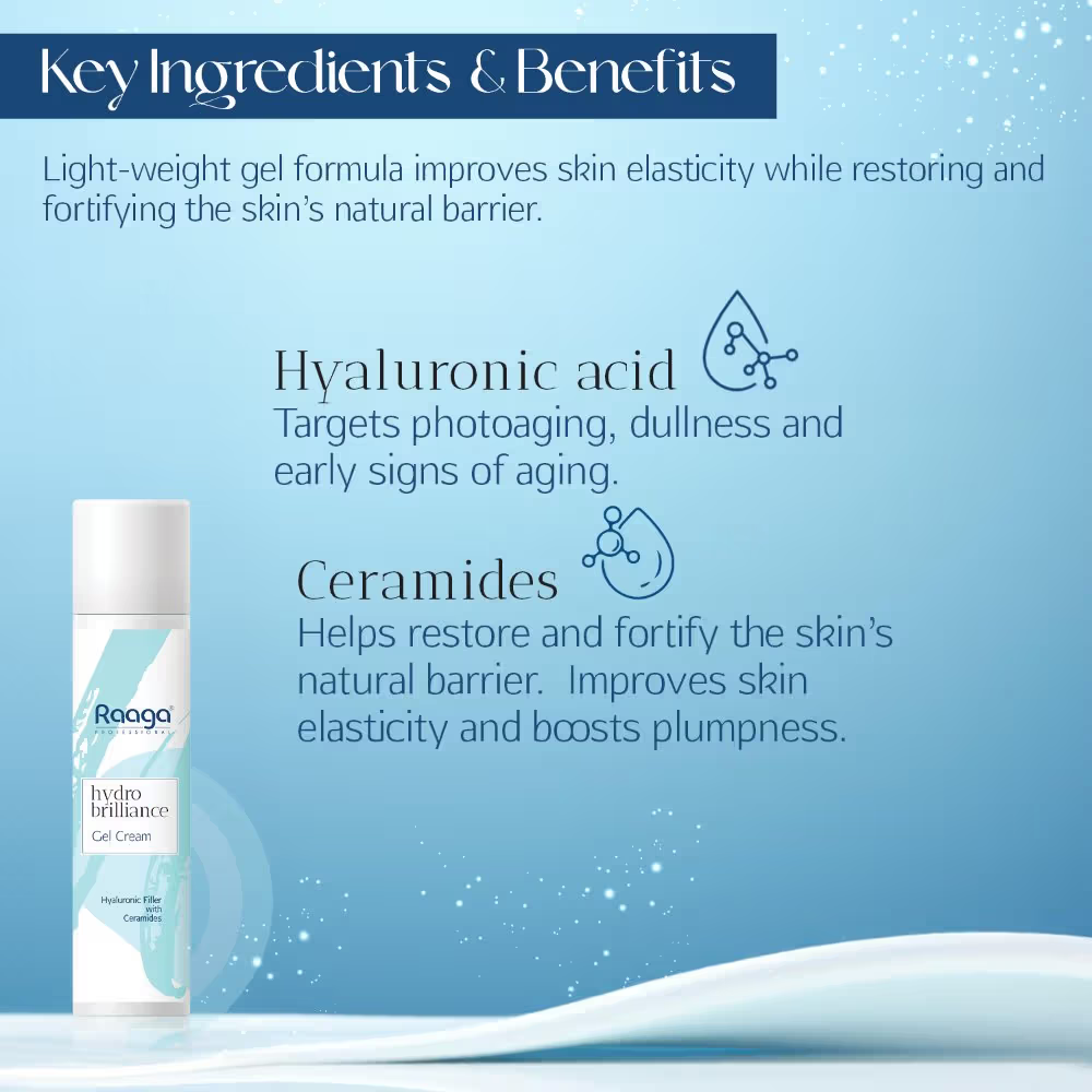 Raaga Professional hydro brilliance Gel Cream