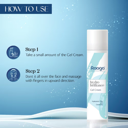 Raaga Professional hydro brilliance Gel Cream