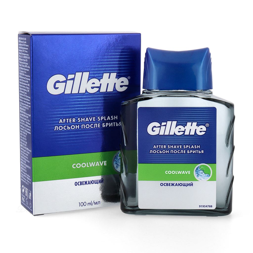 Gillete Splash Gillette Cool Wave After Shave Splash - Prokarehub