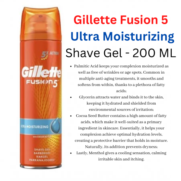 Gillette Fusion 5 Ultra Moisturizing Shaving Gel