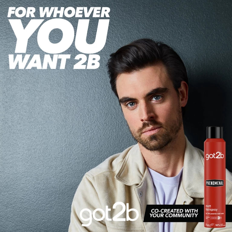 got2b Phenomenal Matt Hairspray extreme hold 5