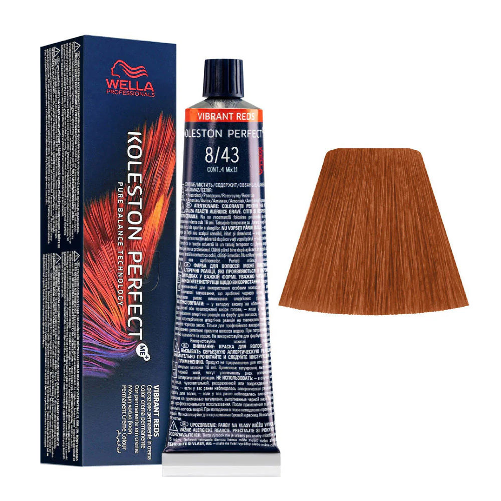 Wella Koleston Shade 8/43