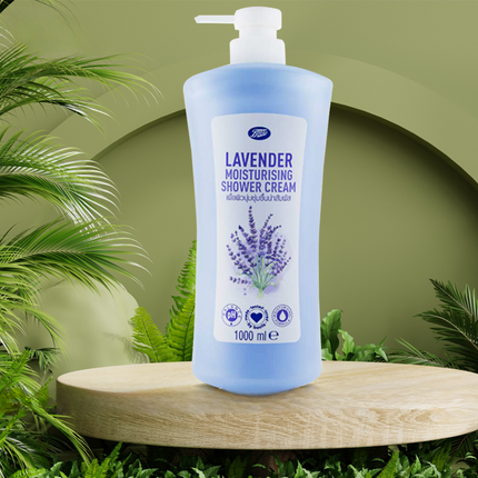 Boots Lavender Moisturising Shower Cream 1000ml