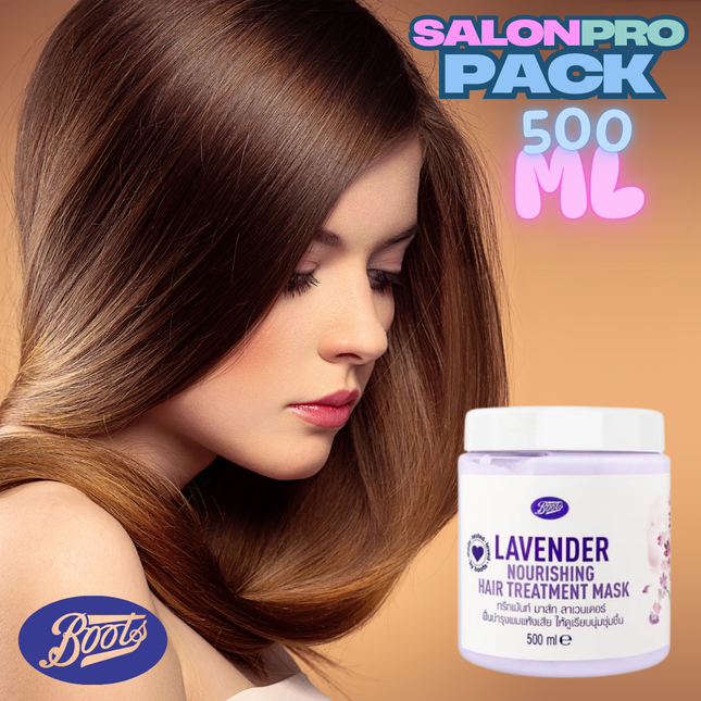 Boots Lavender Nourishing Hair Treatment Mask 500ml