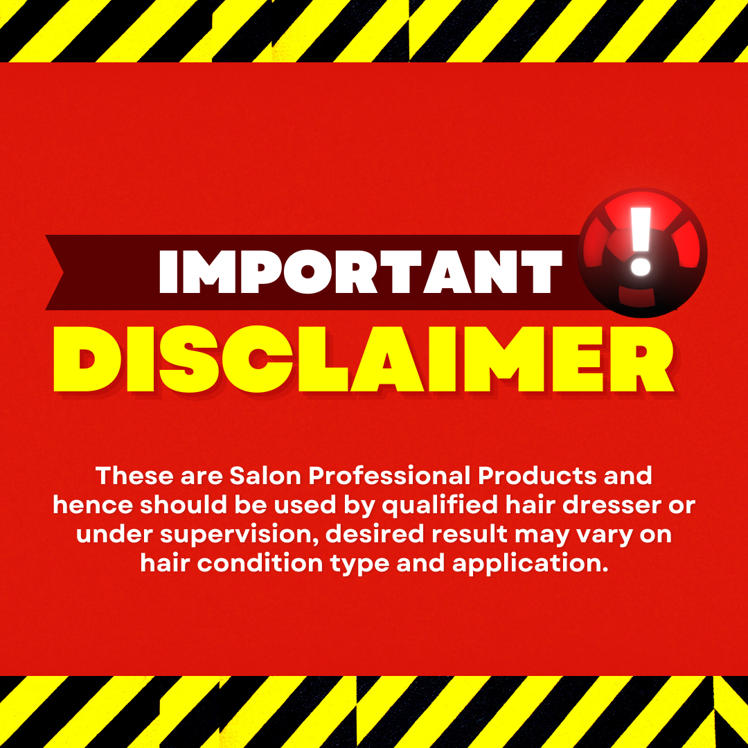 Professional product Disclaimer.