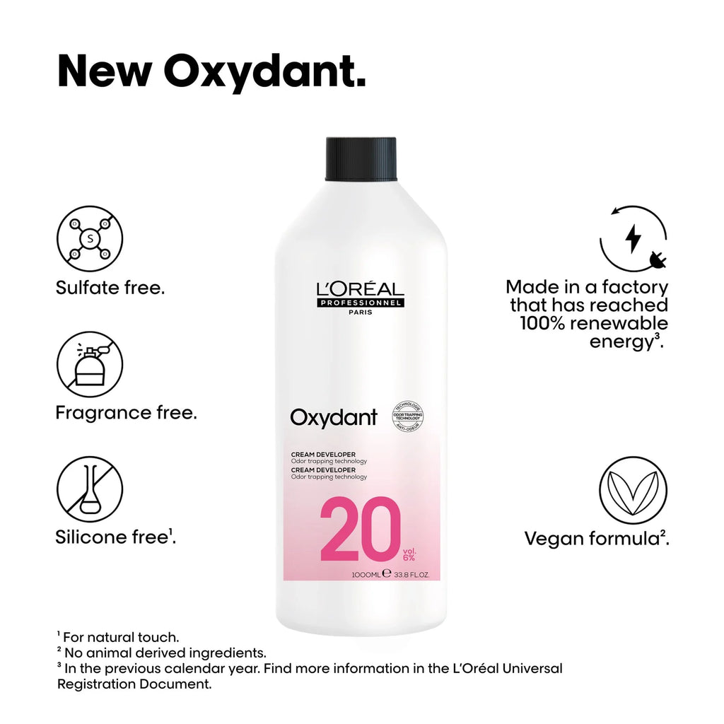 L’Oréal Professionnel Cream Developer 20 Vol 6%