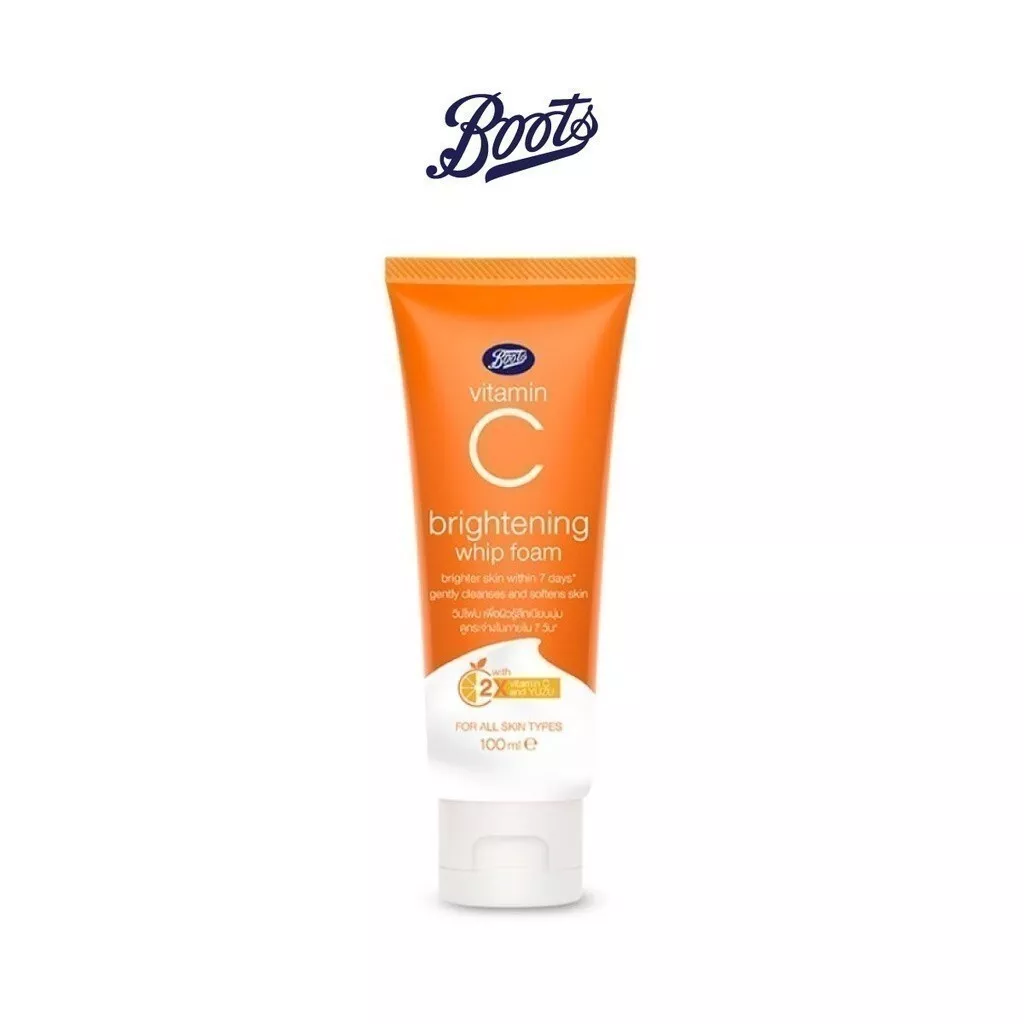 Boots Vitamin C Brightening Whip Foam