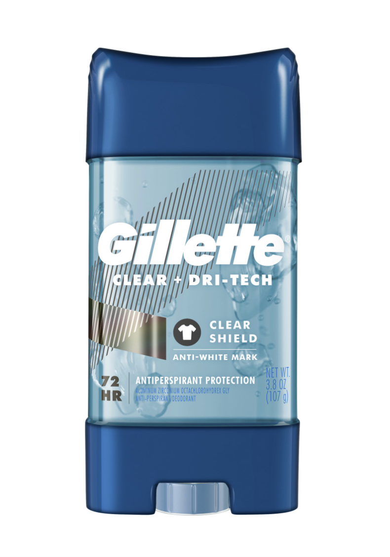 Gillette Clear+Dri-Tech Clear Shield Antiperspirant Protection