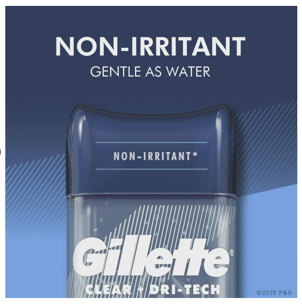 Gillette Clear+Dri-Tech Clear Shield Antiperspirant Protection