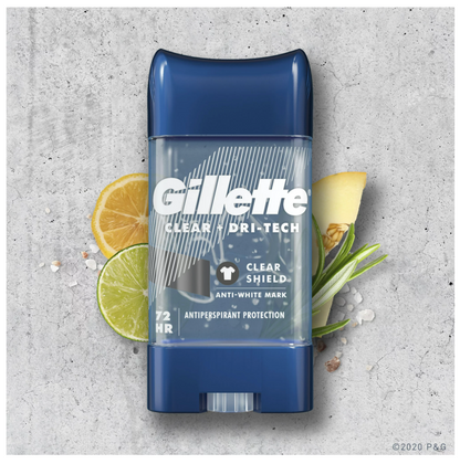 Gillette Clear+Dri-Tech Clear Shield Antiperspirant Protection