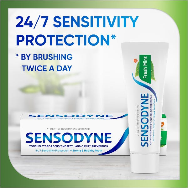 Sensodyne Fresh Mint toothpaste Imported