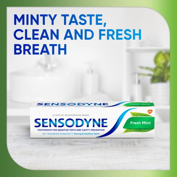 Sensodyne Fresh Mint toothpaste Imported