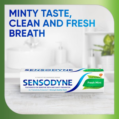 Sensodyne Fresh Mint toothpaste Imported
