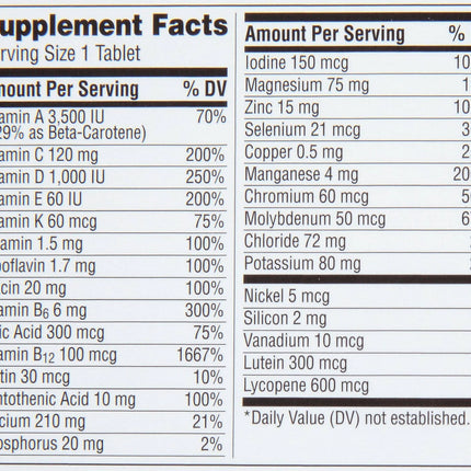 Centrum Silver Men 50+