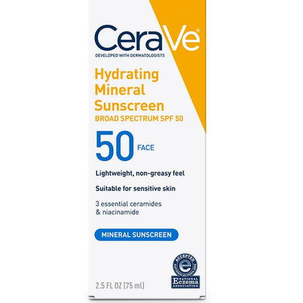 Hydrating Mineral Sunscreen Broad Spectrum SPF50