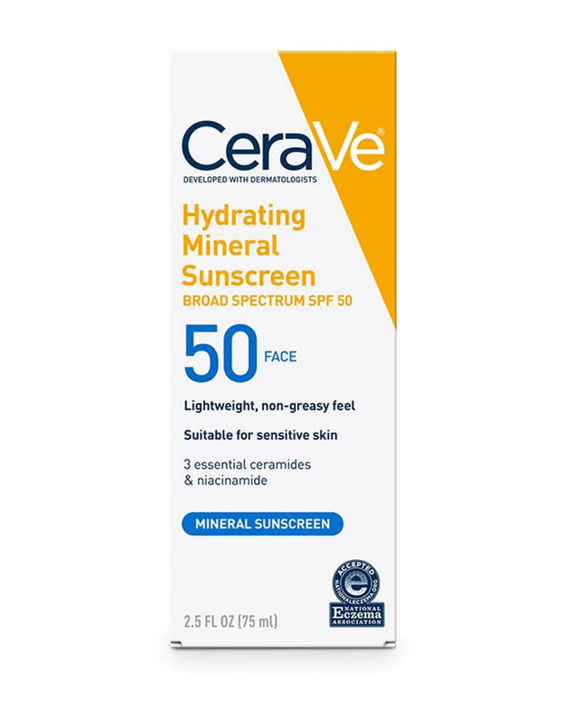 Hydrating Mineral Sunscreen Broad Spectrum SPF50