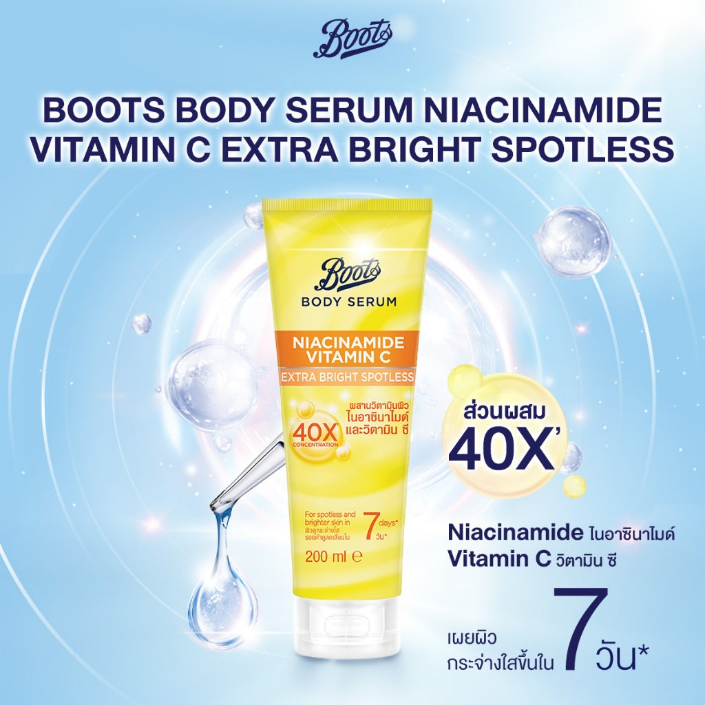 Boots Body Serum Niacinamide Vitamin C