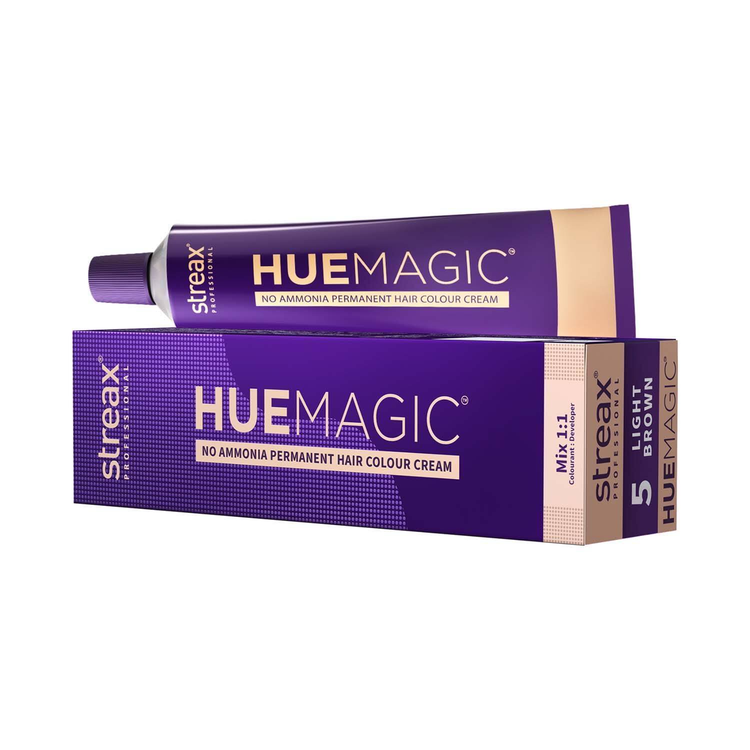 Streax Huemagic No-ammonia permanent hair color cream