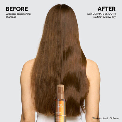 Wella Professionals Ultimate Smooth before and after